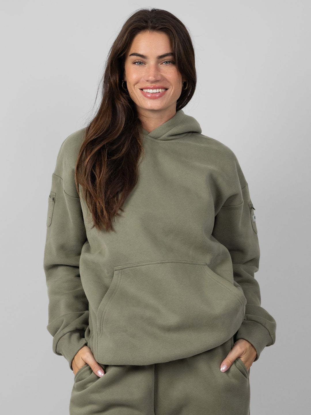 Zaya Airplane Mode Travel Hoodie
