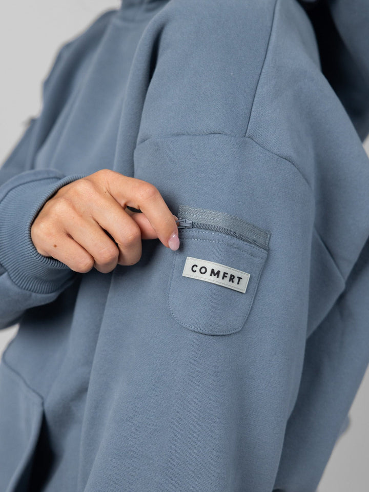 Zaya Airplane Mode Travel Hoodie