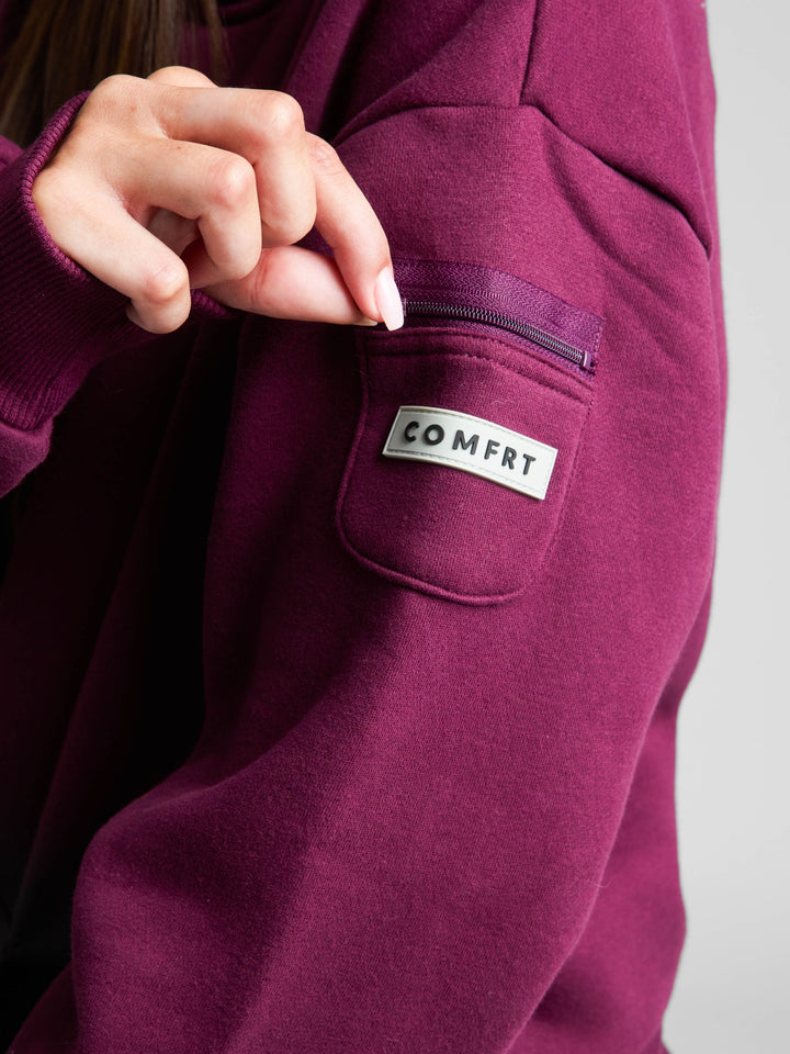 Zaya Airplane Mode Travel Hoodie