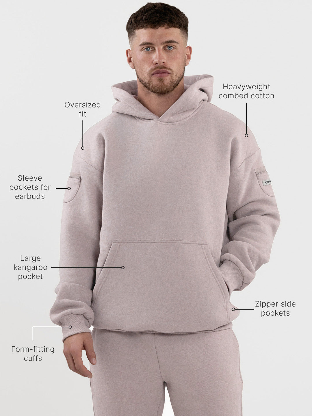 Zaya Airplane Mode Travel Hoodie